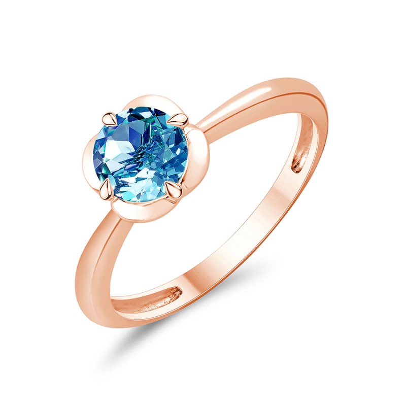 Kalista Rond Serti Griffe Topaze 0,75ct I