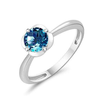 Kalista Rond Serti Griffe Topaze 0,75ct II