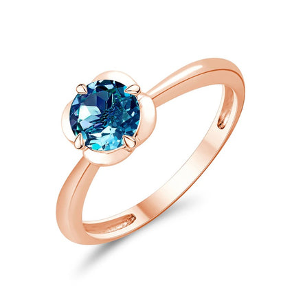 Kalista Rond Serti Griffe Topaze 0,75ct II
