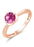Kalista Rond Serti Griffe Topaze 0,75ct III