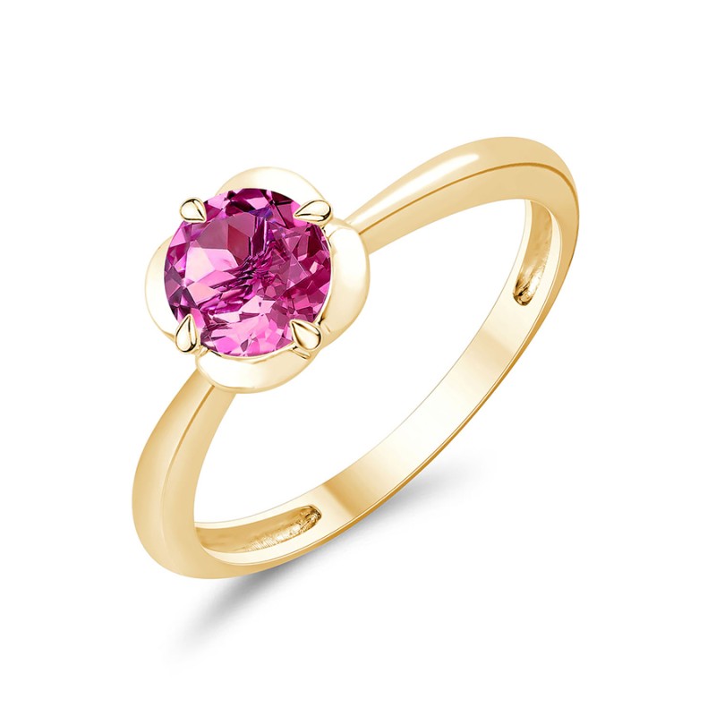 Kalista Rond Serti Griffe Topaze 0,75ct III