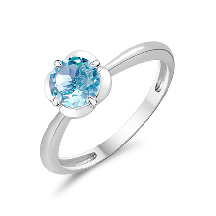 Kalista Rond Serti Griffe Topaze 0,75ct IV