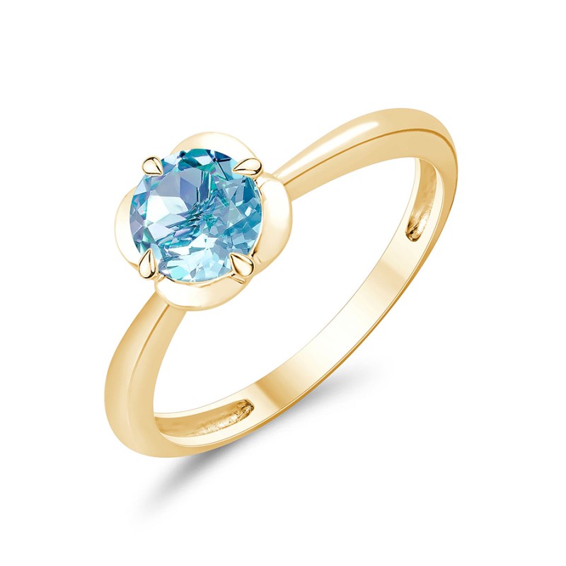 Kalista Rond Serti Griffe Topaze 0,75ct IV