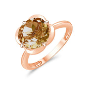 Kalista Rond Quartz Champagne 3,40ct
