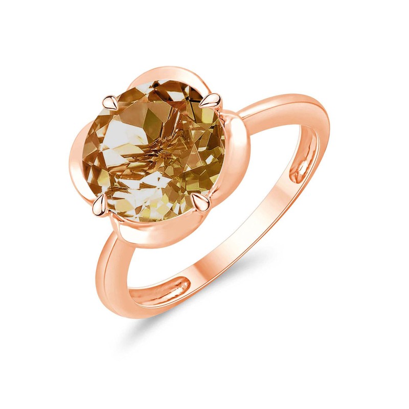 Kalista Rond Quartz Champagne 3,40ct