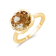 Kalista Rond Quartz Champagne 3,40ct