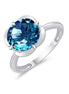 Kalista Rond Serti Griffe Topaze 3,40ct II