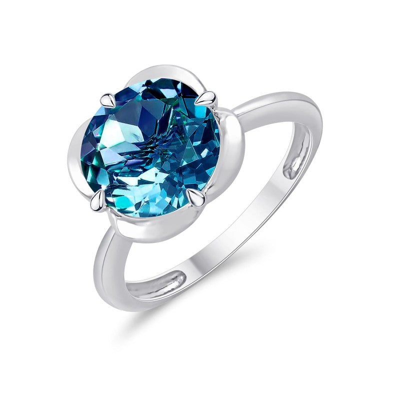 Kalista Rond Serti Griffe Topaze 3,40ct II