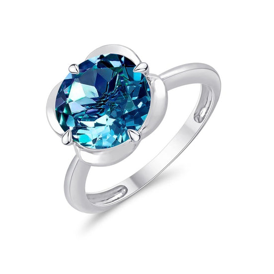 Kalista Rond Serti Griffe Topaze 3,40ct II