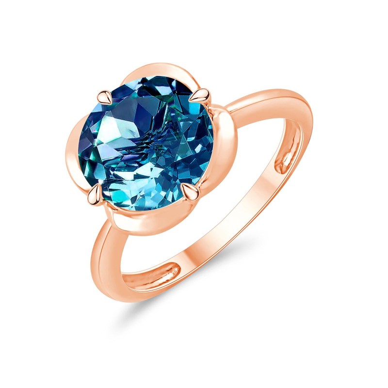 Kalista Rond Serti Griffe Topaze 3,40ct II