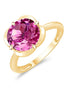 Kalista Rond Serti Griffe Topaze 3,40ct III