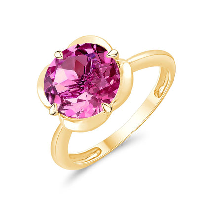 Kalista Rond Serti Griffe Topaze 3,40ct III
