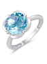 Kalista Rond Serti Griffe Topaze 3,40ct IV