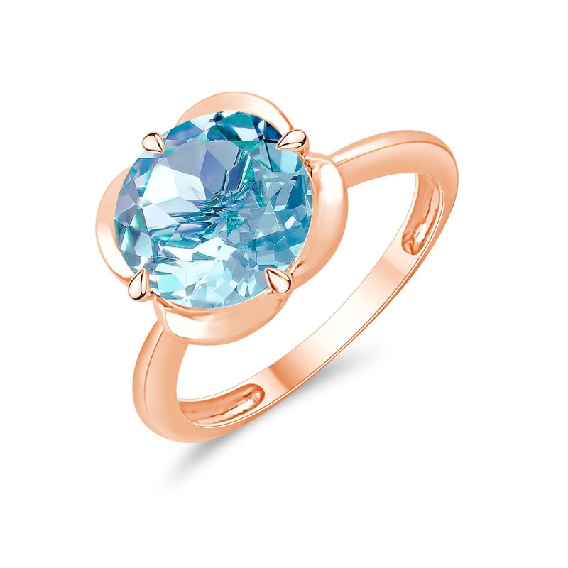 Kalista Rond Serti Griffe Topaze 3,40ct IV