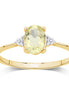 Lou Ovale Quartz Citron 1,15ct I