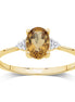 Lou Ovale Quartz Champagne 1,15ct I