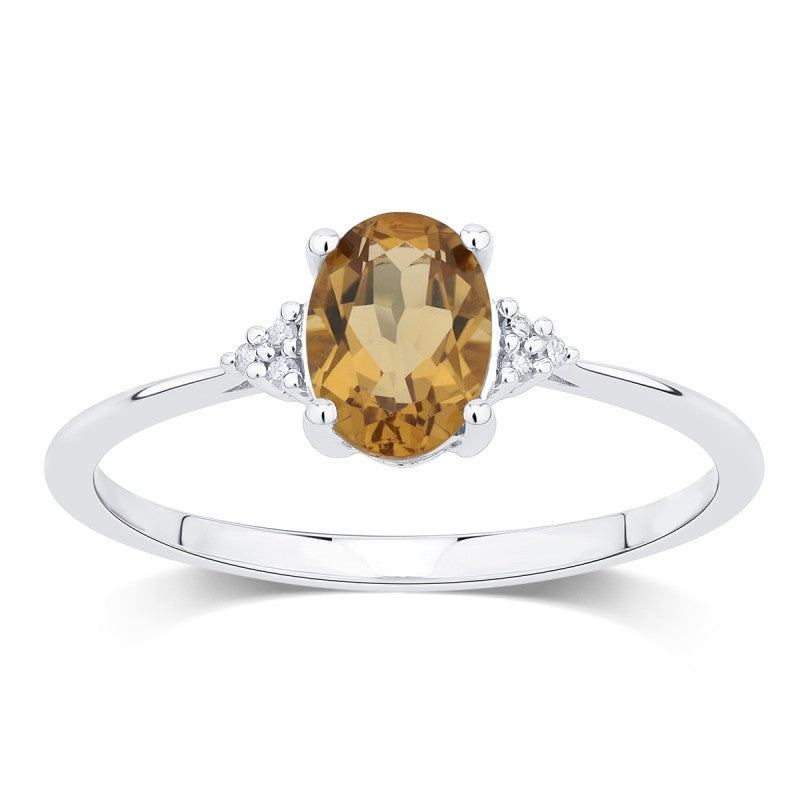 Lou Ovale Quartz Champagne 1,15ct I