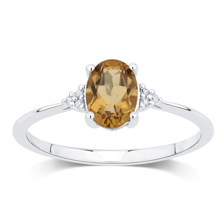 Lou Ovale Quartz Champagne 1,15ct I