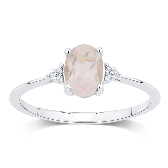 Lou Ovale Quartz Rose 1,15ct I