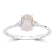 Lou Ovale Quartz Rose 1,15ct I
