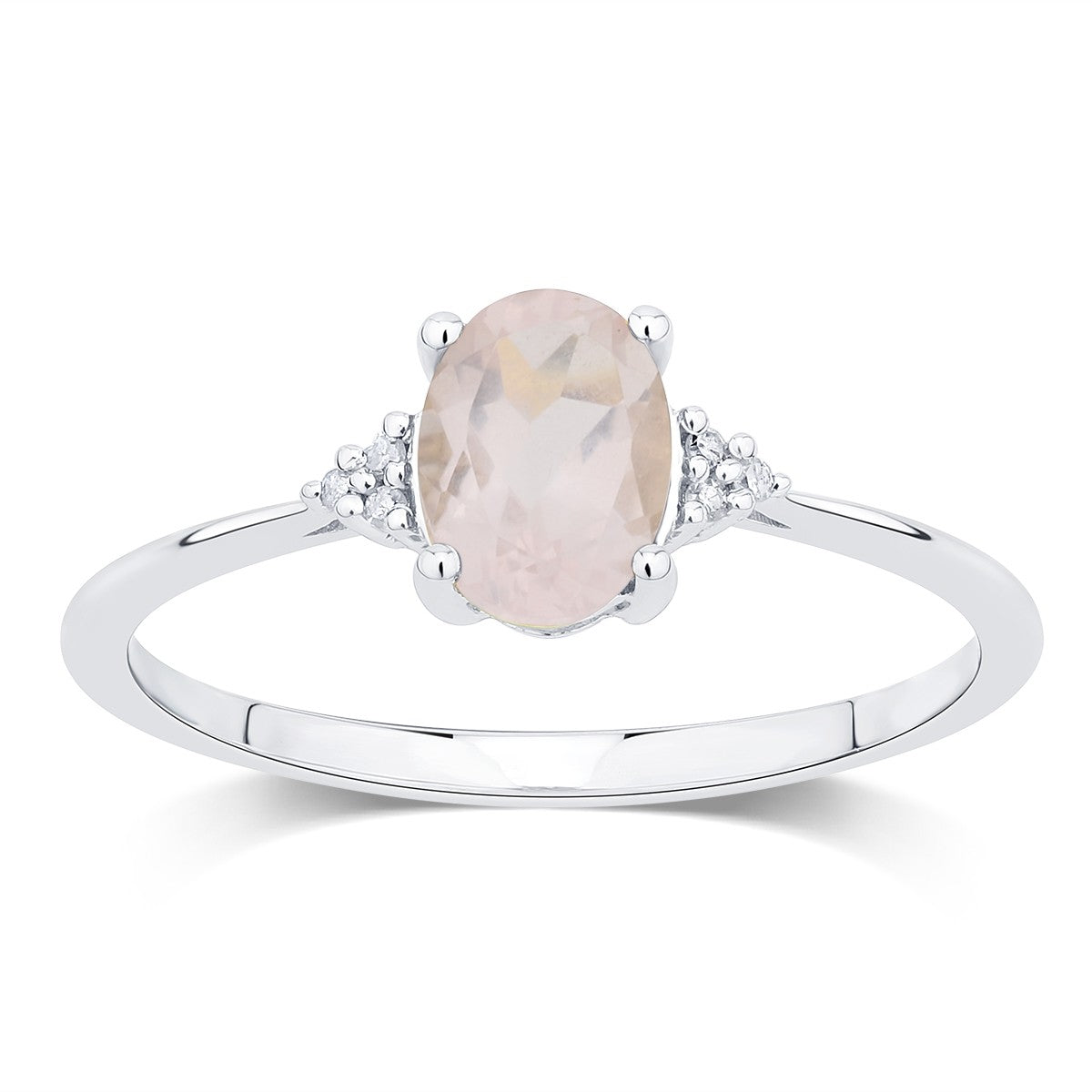 Lou Ovale Quartz Rose 1,15ct I