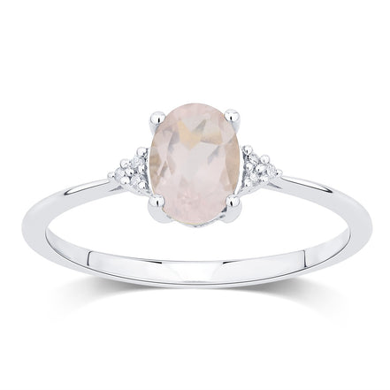 Lou Ovale Quartz Rose 1,15ct I