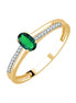 Émeraude et diamants 0,04ct VII