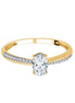 Toi & Moi Diamant 0,15ct I