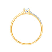 Toi & Moi Diamant 0,15ct I