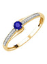 Saphir et Diamants 0,04ct IX