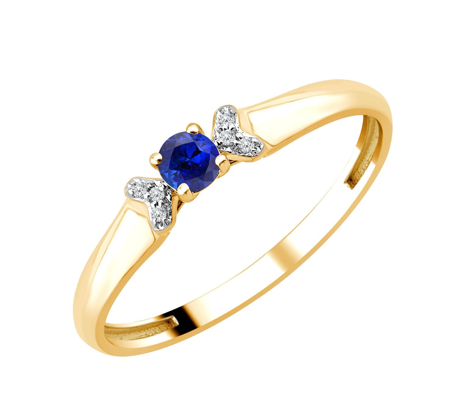 Rond Saphir & Diamants 0,01ct I