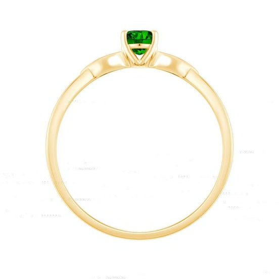 Rond Émeraude et Diamants 0,02ct II