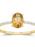 Lou Ovale Quartz Champagne 1,10ct I