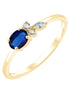 Saphir et Diamants 0,06 ct IV