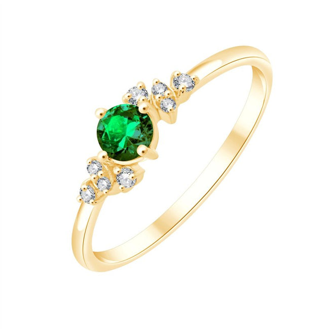 Émeraude & Diamants 0,06ct VII