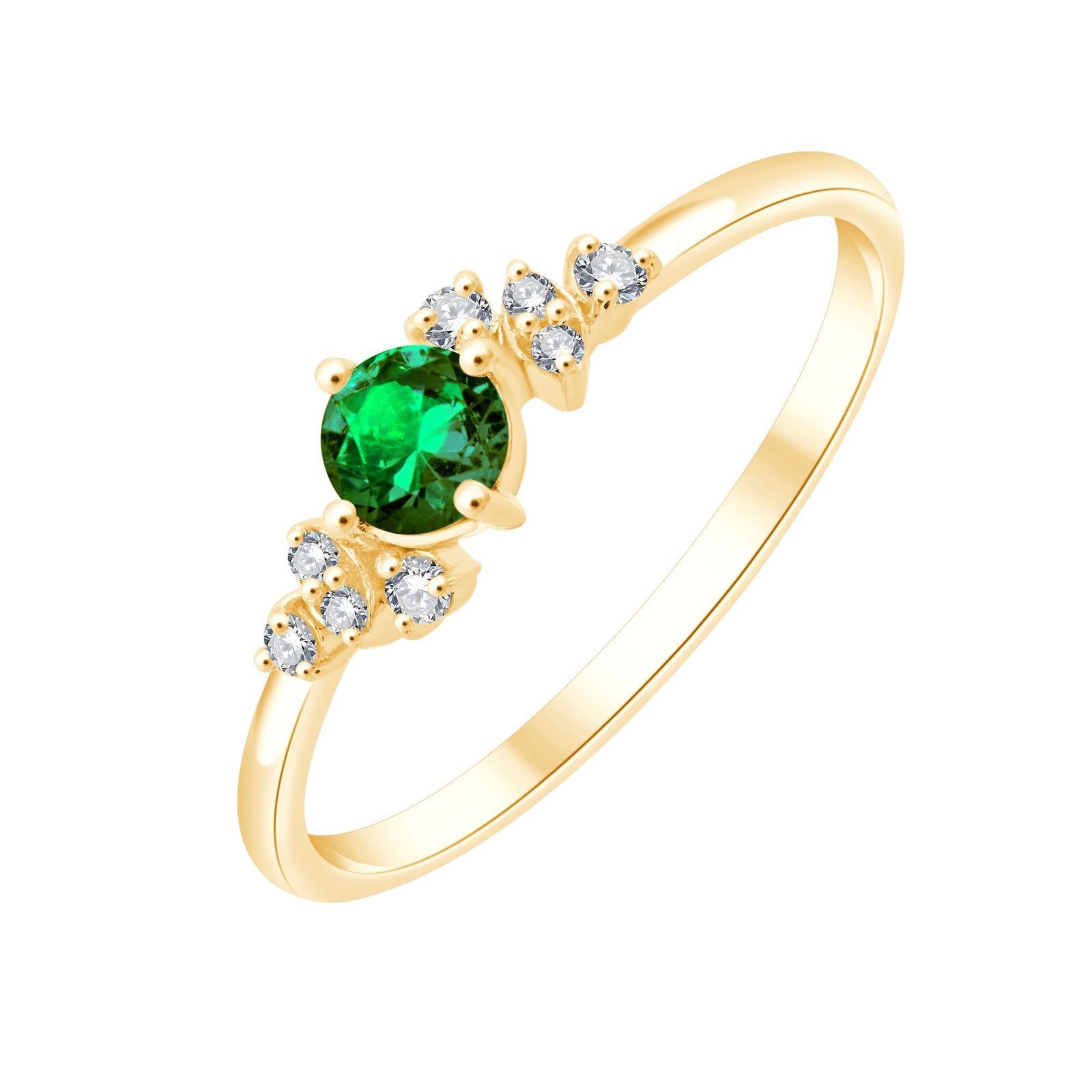 Émeraude & Diamants 0,06ct VII
