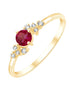 Rubis & Diamants 0,06ct VII