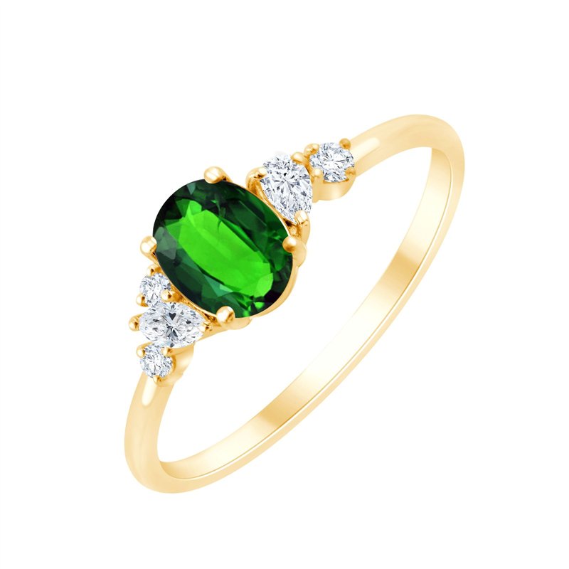 Émeraude & Diamants 0,11ct V
