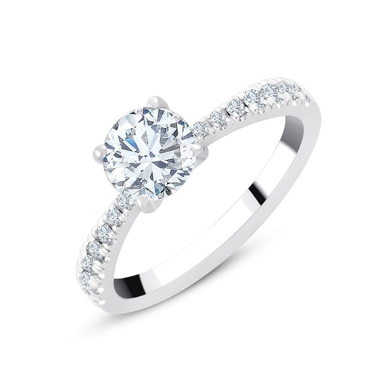 Diamant rond 1,00 ct XI