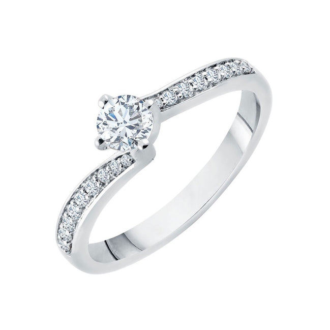 Diamant rond 0,30ct V