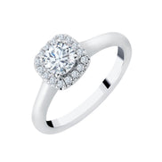 Bague Diamant Rond 0,50ct II