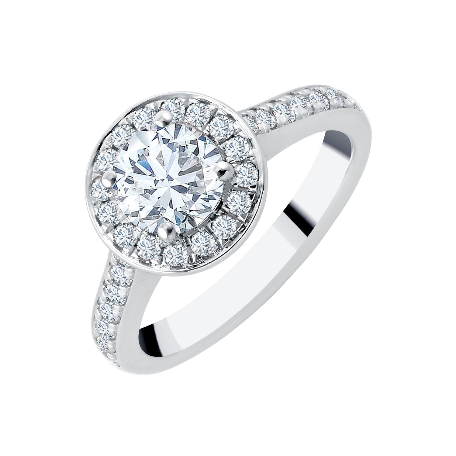 Diamant rond 1,00 ct V