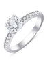 Rond serti griffe diamant 1,00 ct II