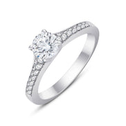 Rond Diamant 0,70 ct II