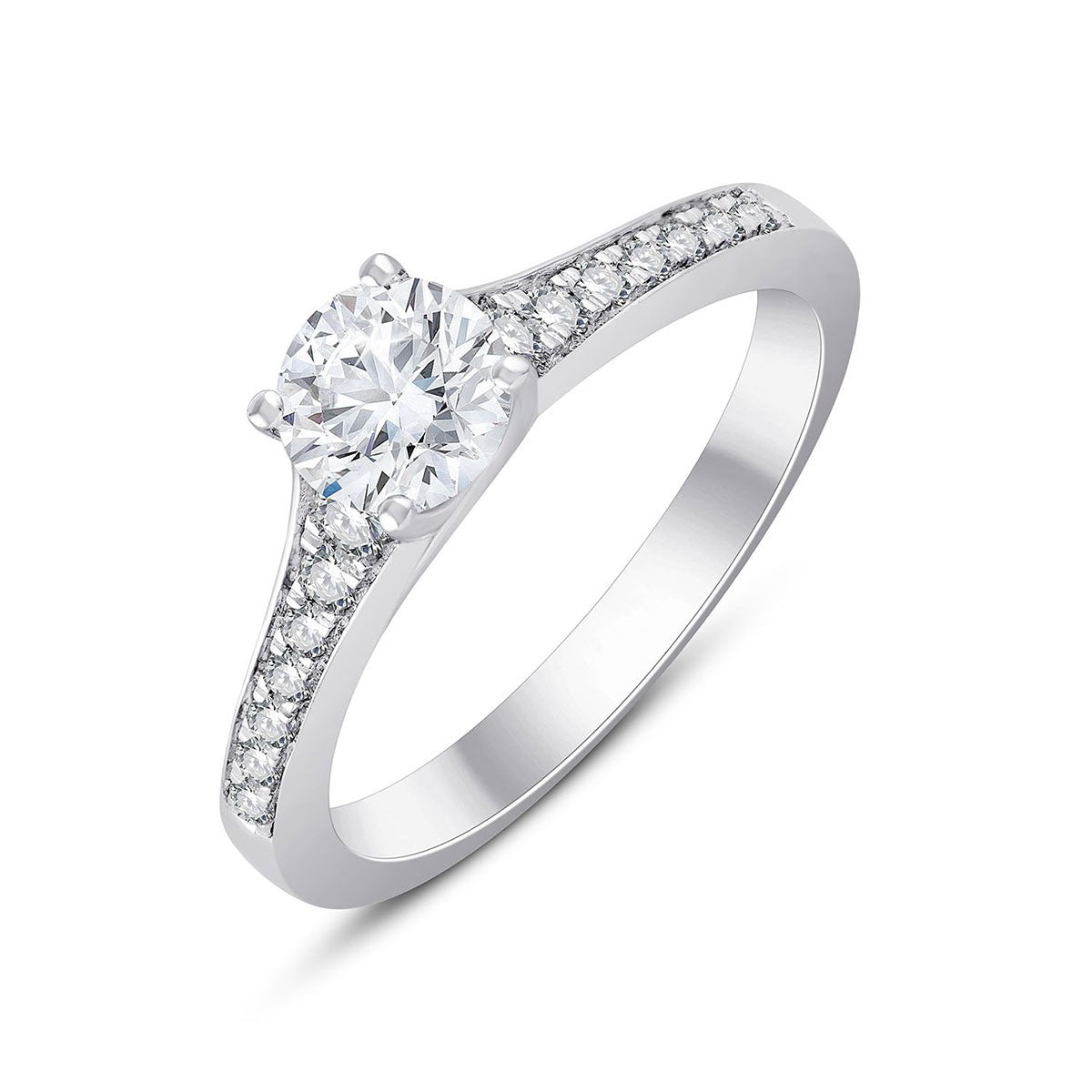 Rond Diamant 0,70 ct II