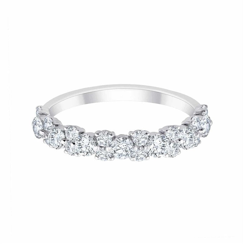 Demi Alliance Trilogie Diamant 0,93ct