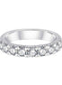 Demi Alliance Serti Clos Diamant 1,21ct