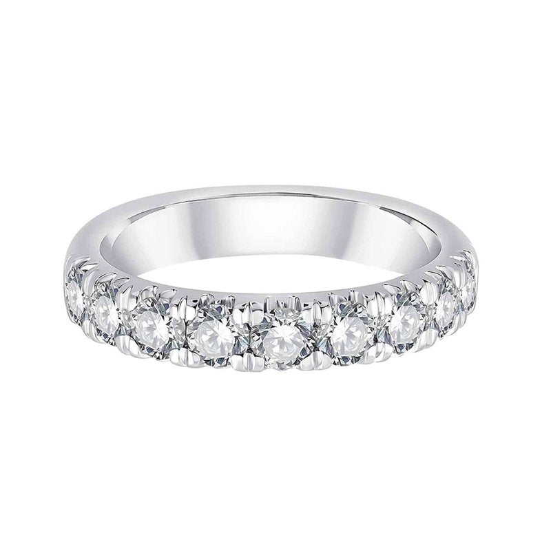 Demi Alliance Serti Clos Diamant 1,21ct
