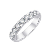 Demi Alliance Serti Clos Diamant 1,21ct