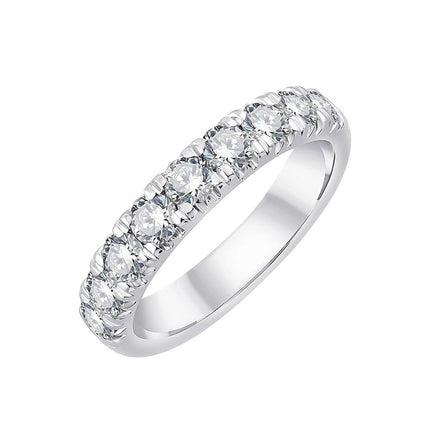 Demi Alliance Serti Clos Diamant 1,21ct